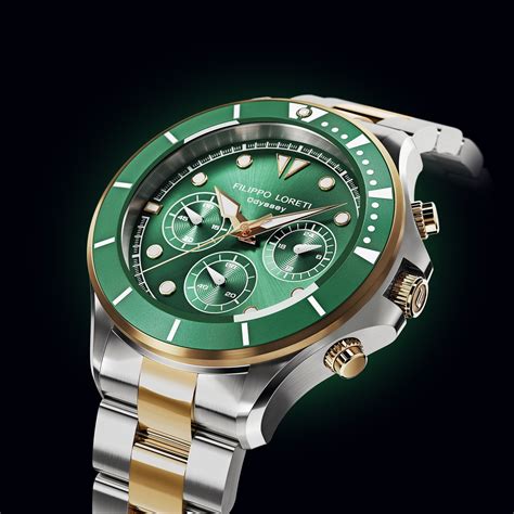 green face luxury watches.